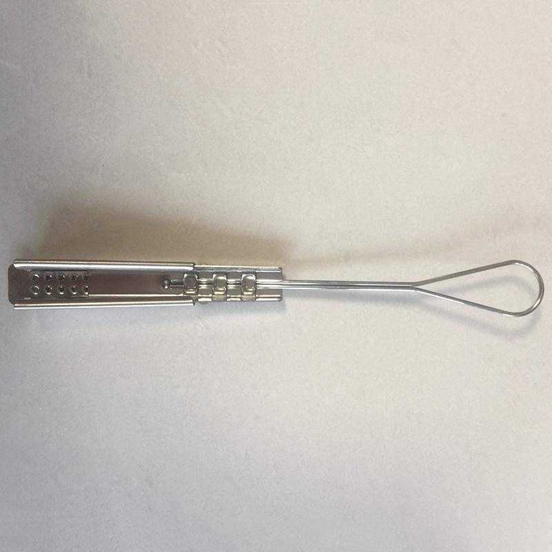 SS Wedge Anchor Clamp for Flat FTTH Cable