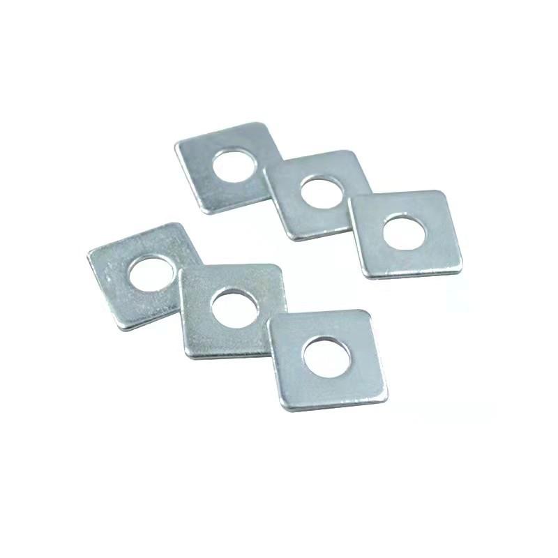 Washer Flat Square Galvanized For 5/8” Bolt