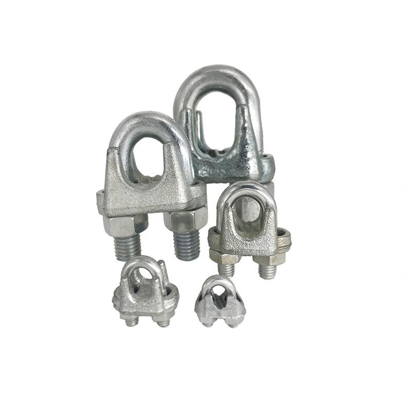 Cable C Clamp M8,Wire Rope U Clamp,Mild Steel Wire Rope Clamp