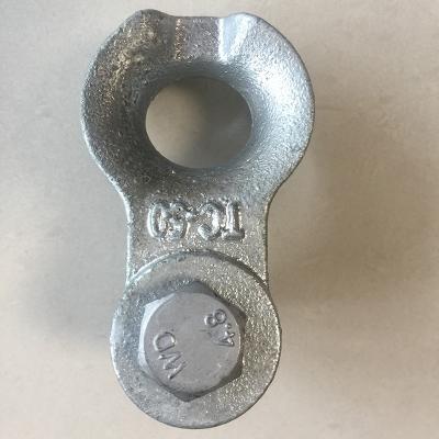 Link Fitting Galvanized Steel Thimble Clevis 