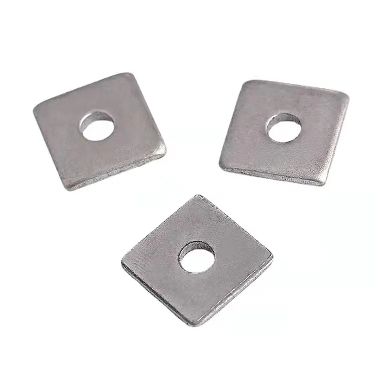 Round Flat Washer Galvanized Steel,16mm Square Flat Washer,50×50×3mm Square Washers 